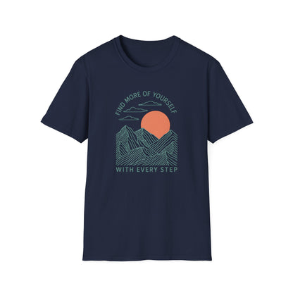 Find Yourself With Every Step T-shirt
