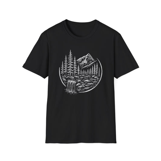 Whitescale Mountain River Escape T-shirt