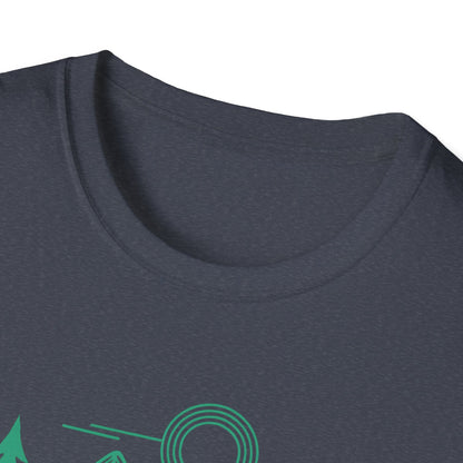 Geometrical Landscape Teal