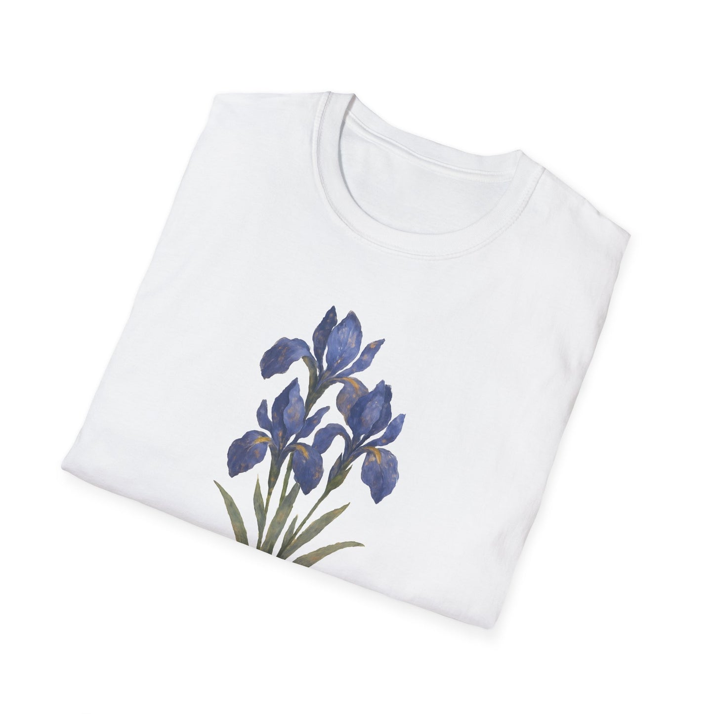 Blue Iris Portrait