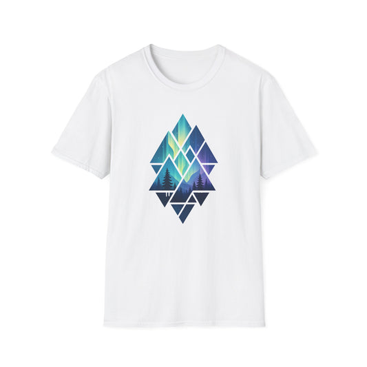 Geometric Diamond Aurora T-shirt