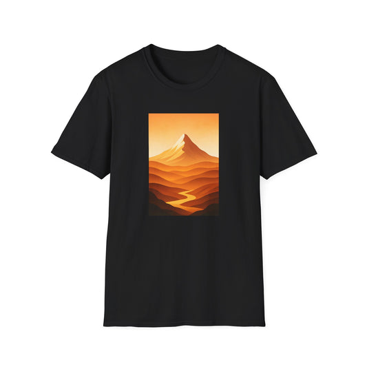 Layered Valley Oranges Landscape T-shirt