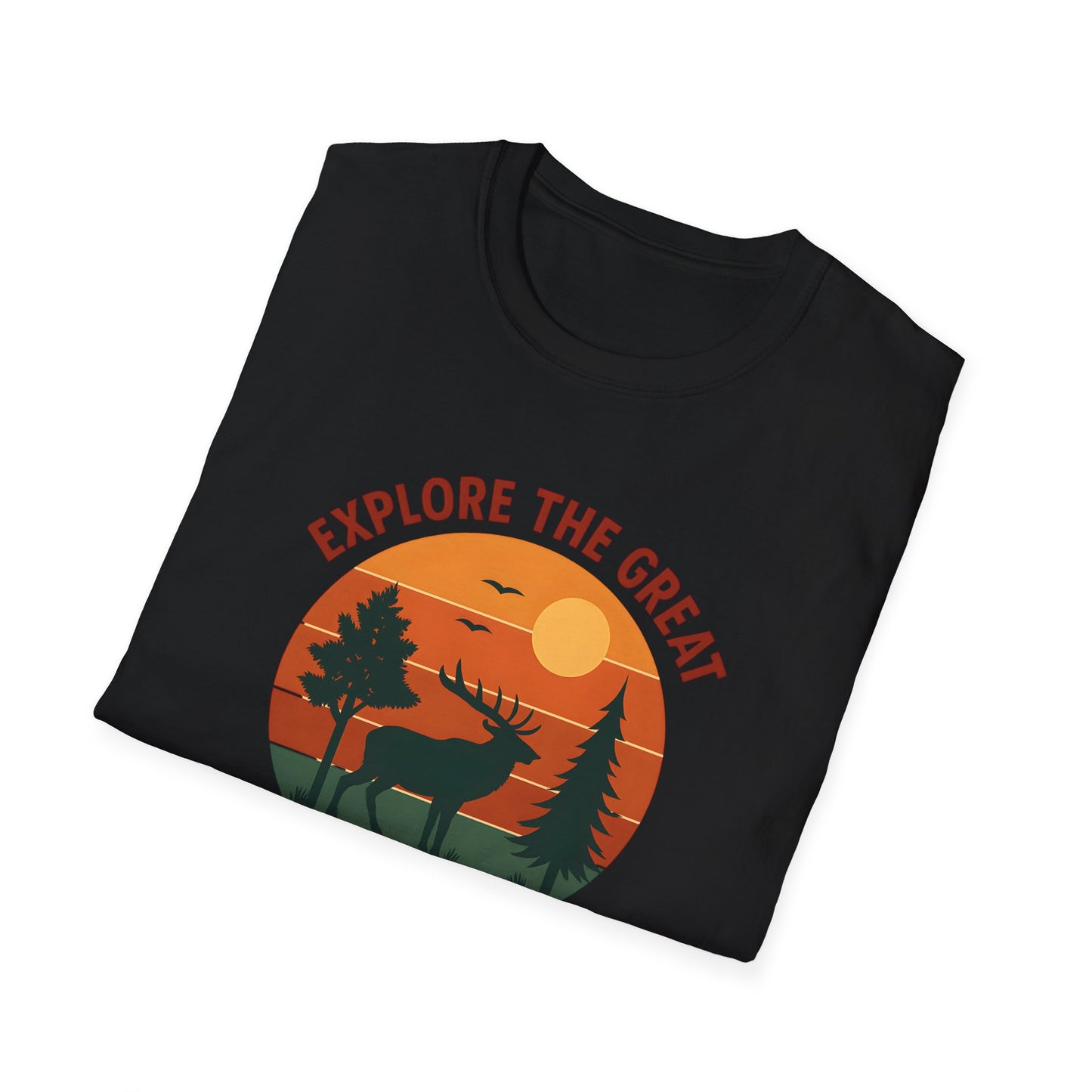 Retro Explore the Great Outdoors T-shirt