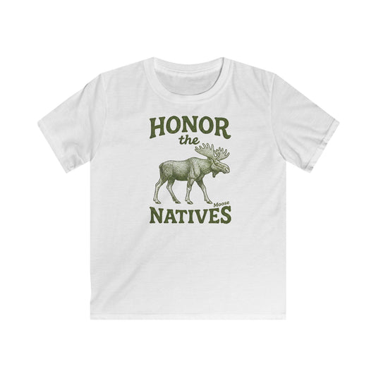 Children's Honor The Natives Moose T-shirt