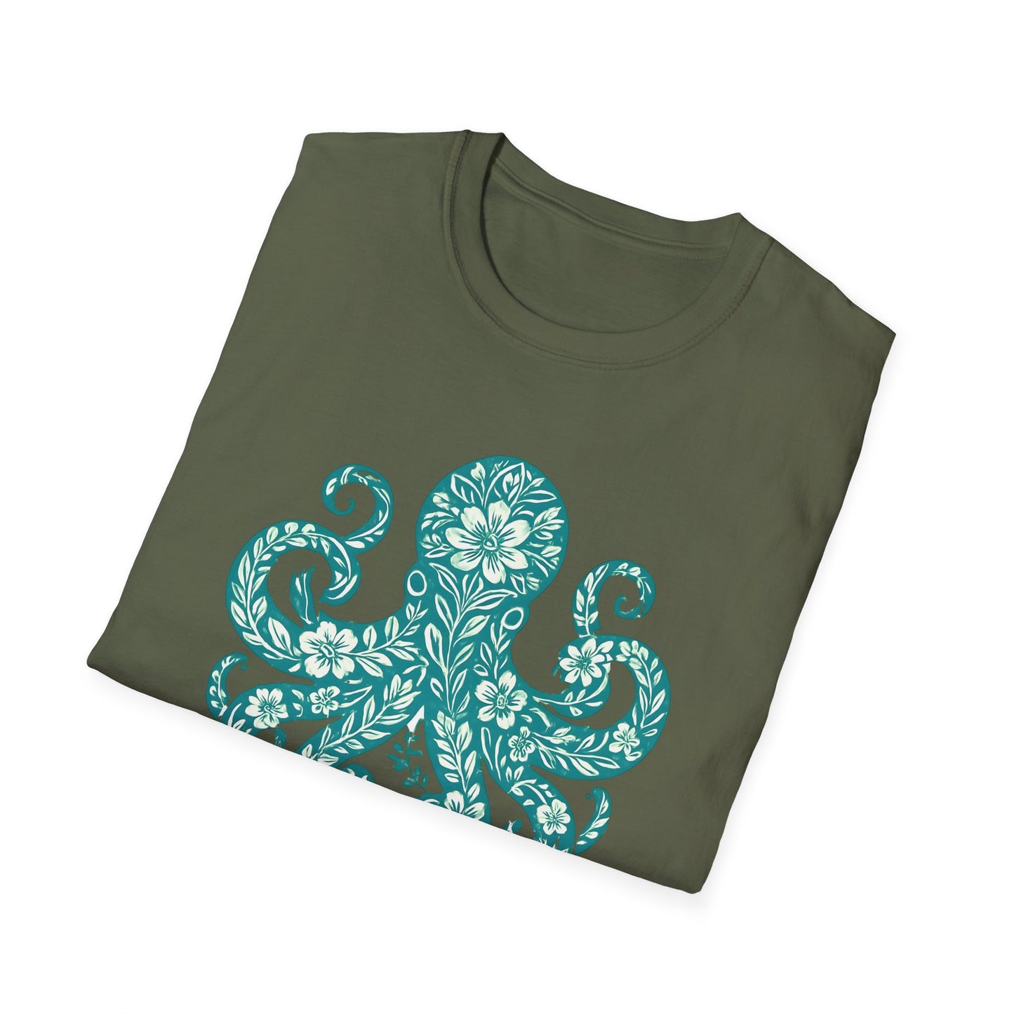 Octopus of Flowers T-shirt