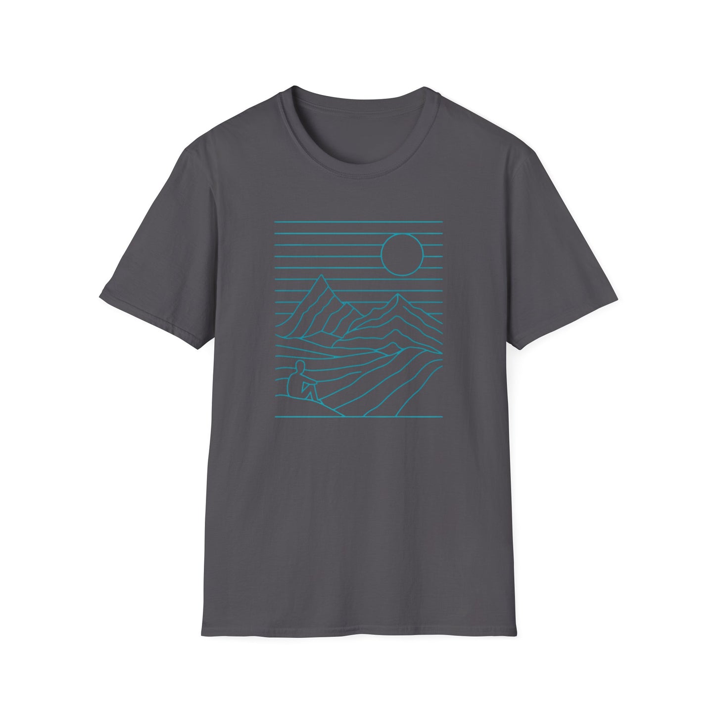 Notepad Line Landscape T-shirt
