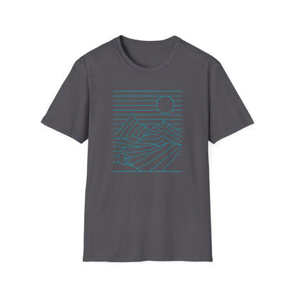 Notepad Line Landscape T-shirt