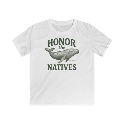 Children's Honor The Natives Gentle Grey Whale T-shirt