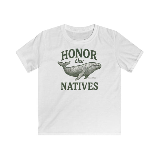 Children's Honor The Natives Gentle Grey Whale T-shirt