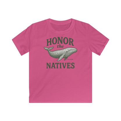 Children's Honor The Natives Gentle Grey Whale T-shirt