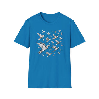 Origami Birds In Flight