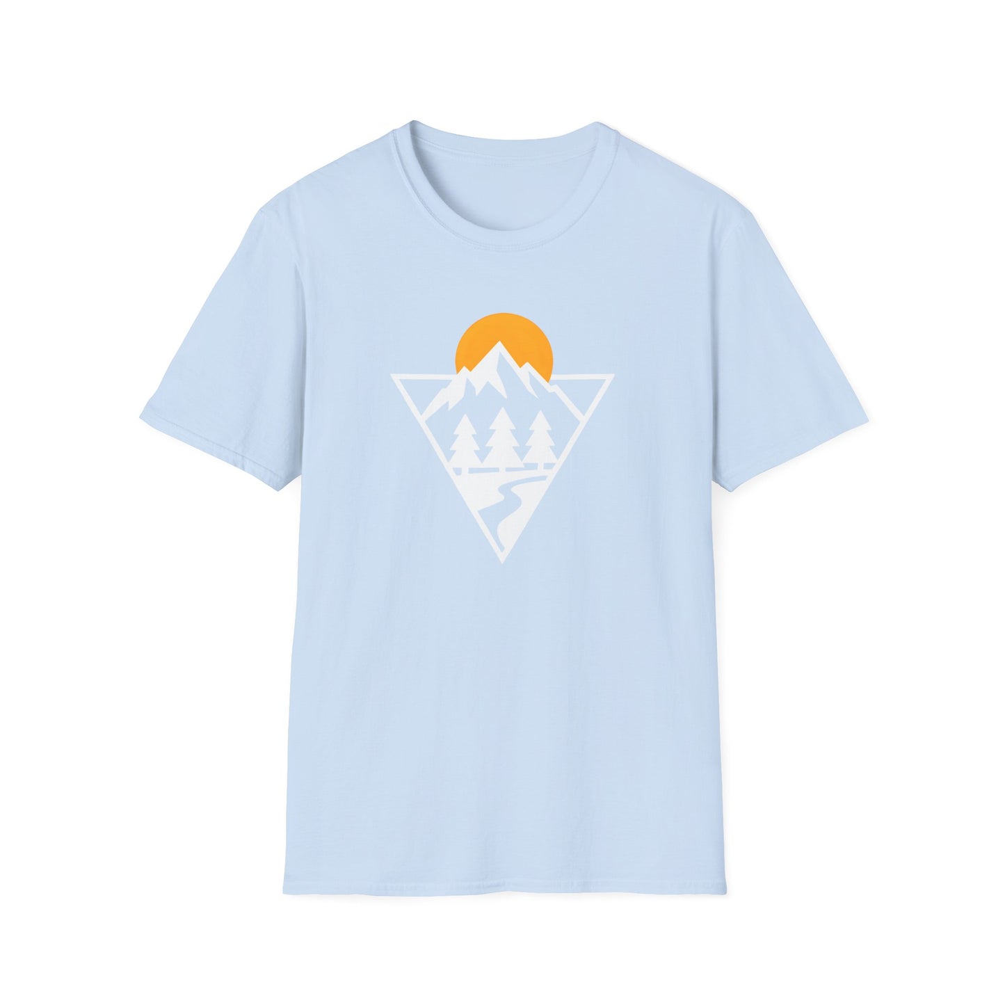Minimalist Diamond Mountain Valley T-shirt