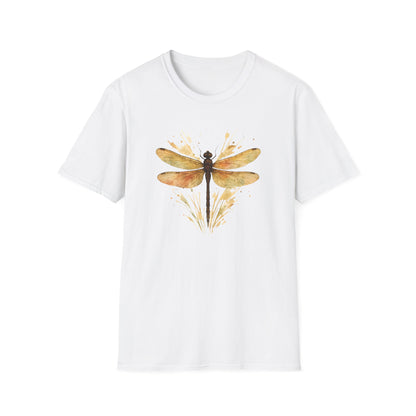 Dragonfly Gold Splash T-shirt