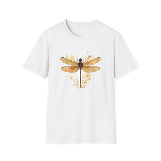 Dragonfly Gold Splash T-shirt