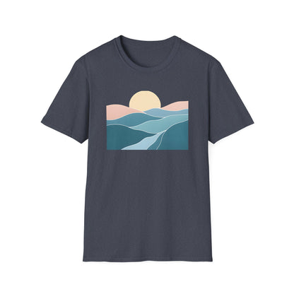 Sunset Over Rolling Hills T-shirt