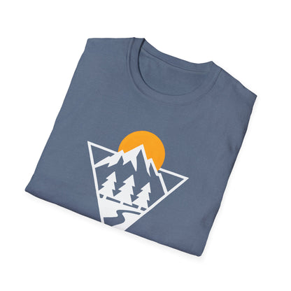Minimalist Diamond Mountain Valley T-shirt