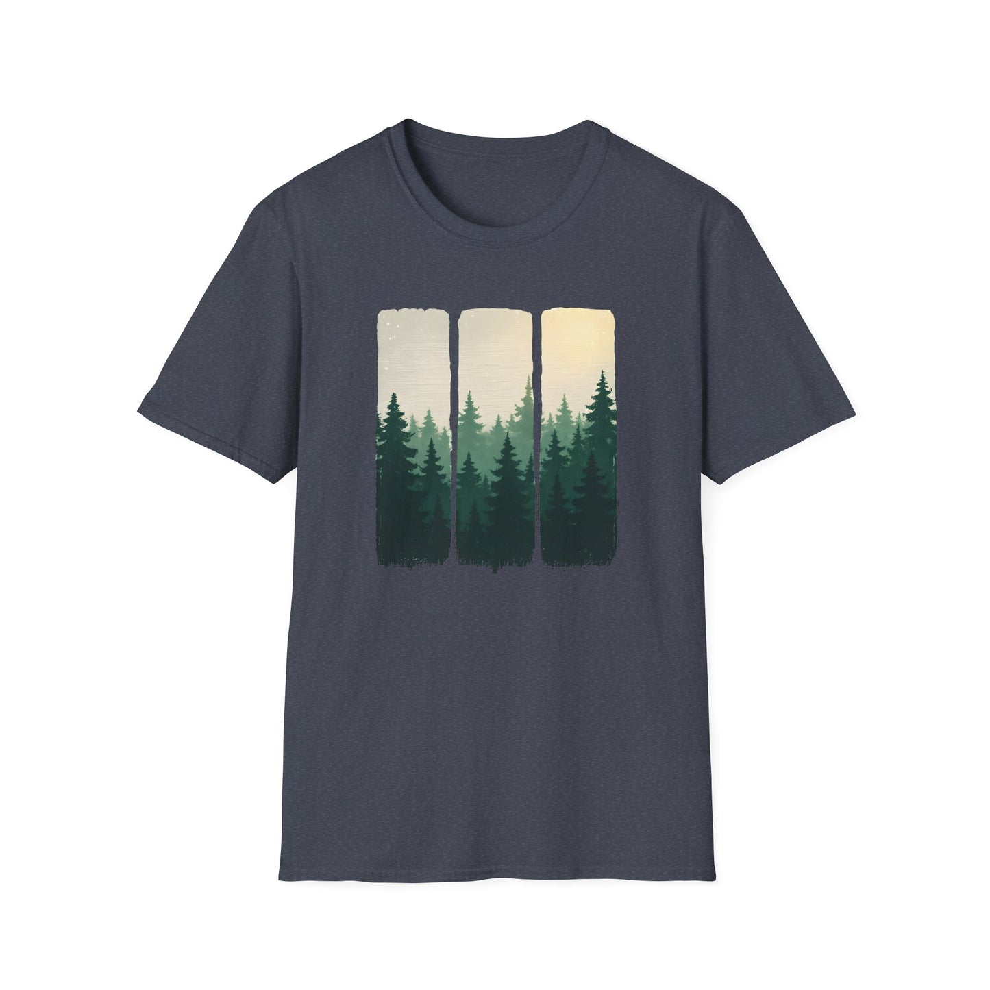 Sunlit Forest Brushstrokes