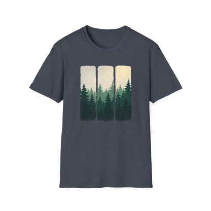 Sunlit Forest Brushstrokes