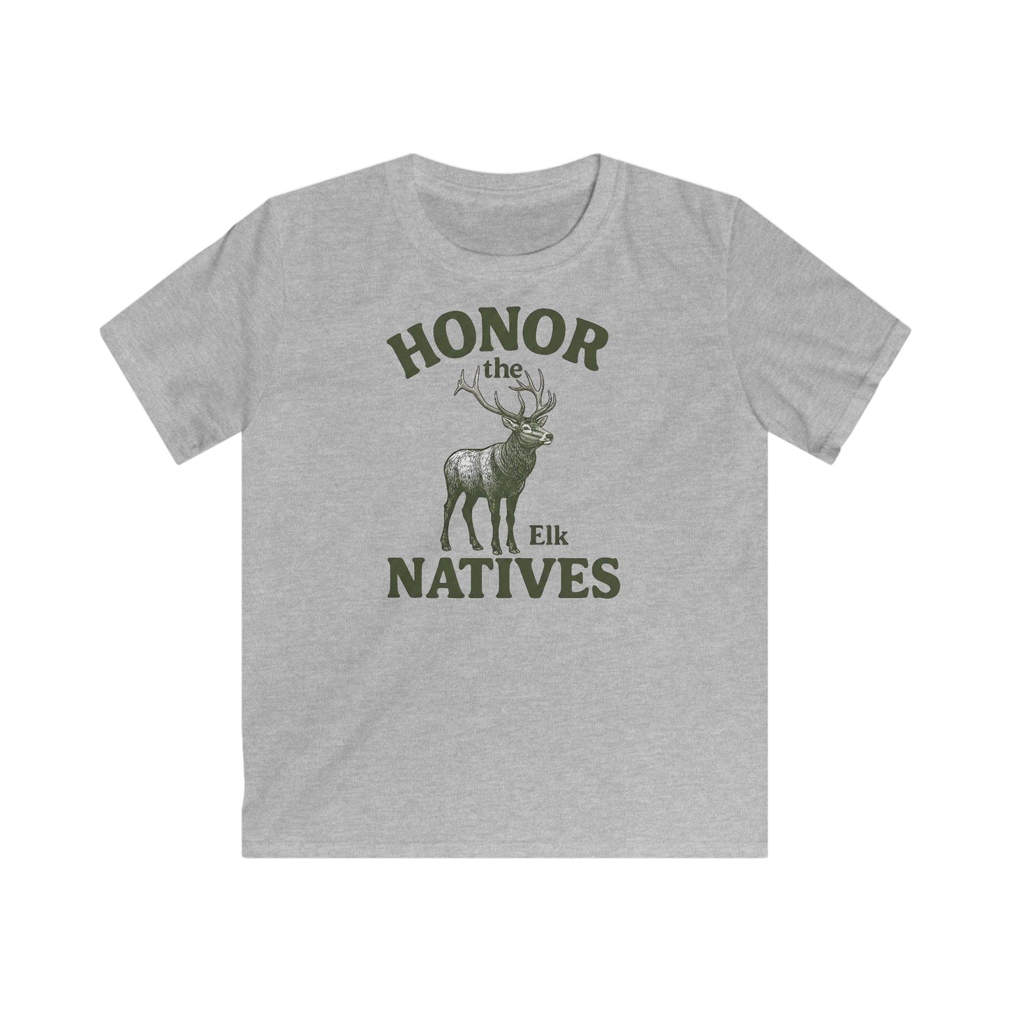 Children's Honor The Natives Mighty Elk T-shirt