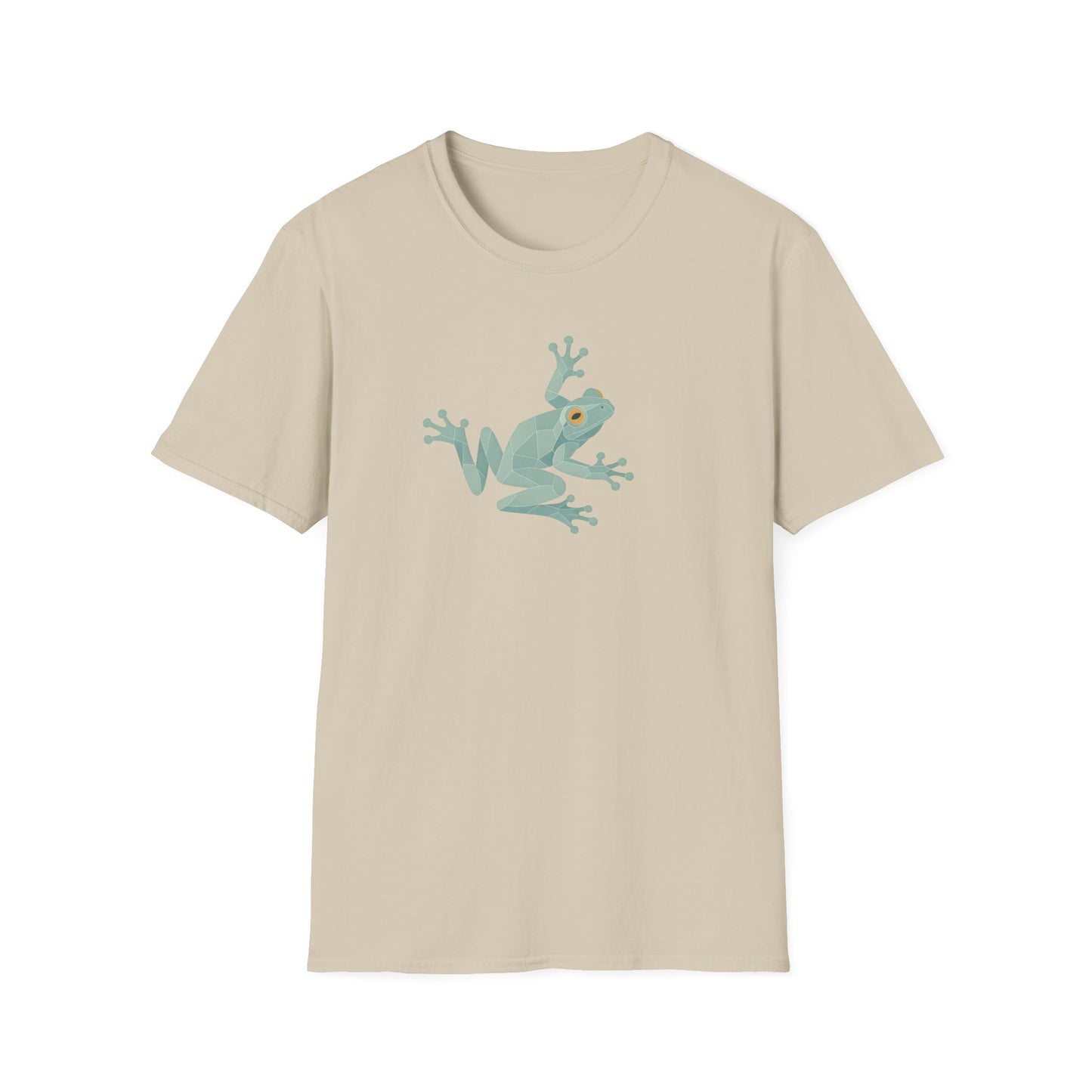 Geometric Frog Front and Back