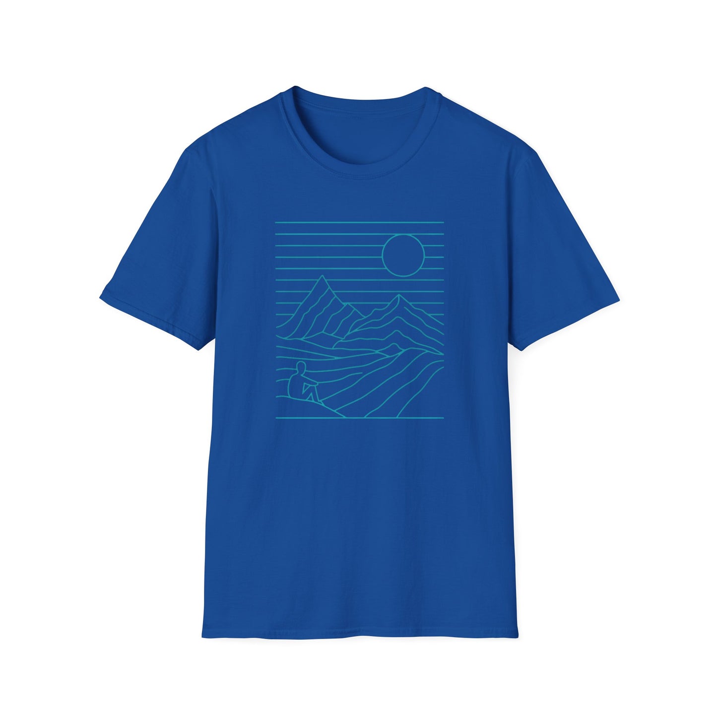 Notepad Line Landscape T-shirt