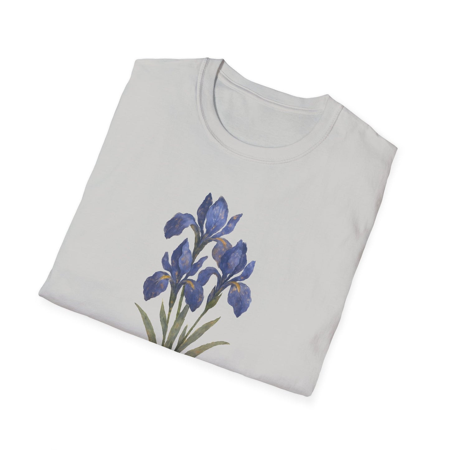 Blue Iris Portrait