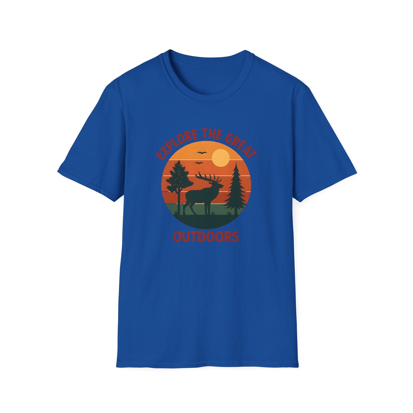 Retro Explore the Great Outdoors T-shirt