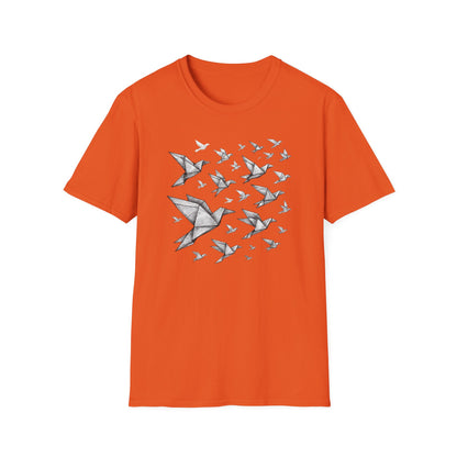 Origami Birds In Flight