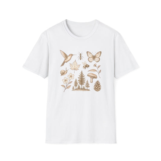 Botanicals and Wildlings T-shirt