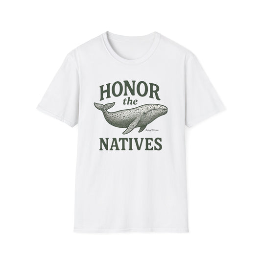 Honor The Natives Grey Whale