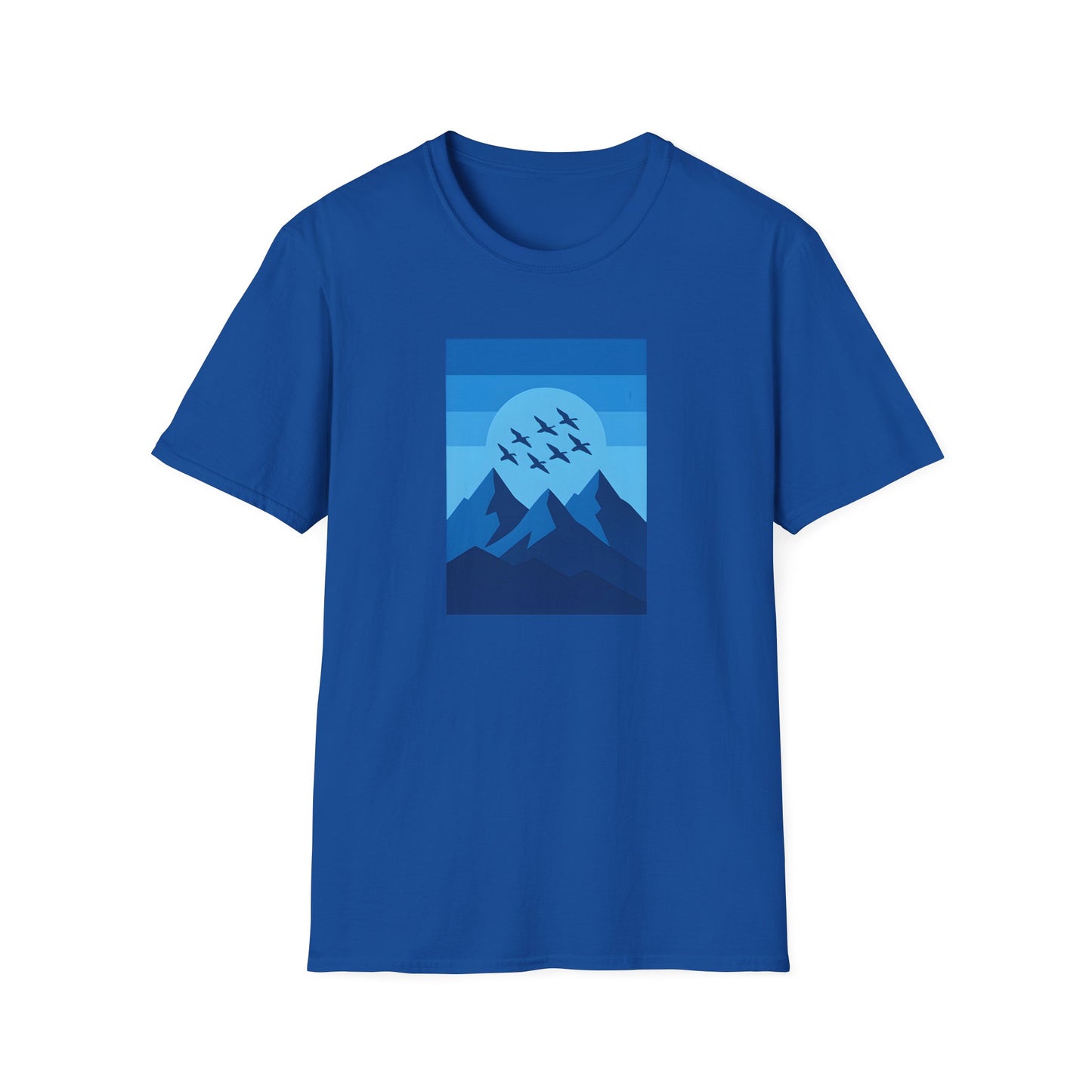 Blue Mountain Flight Silhouette T-shirt