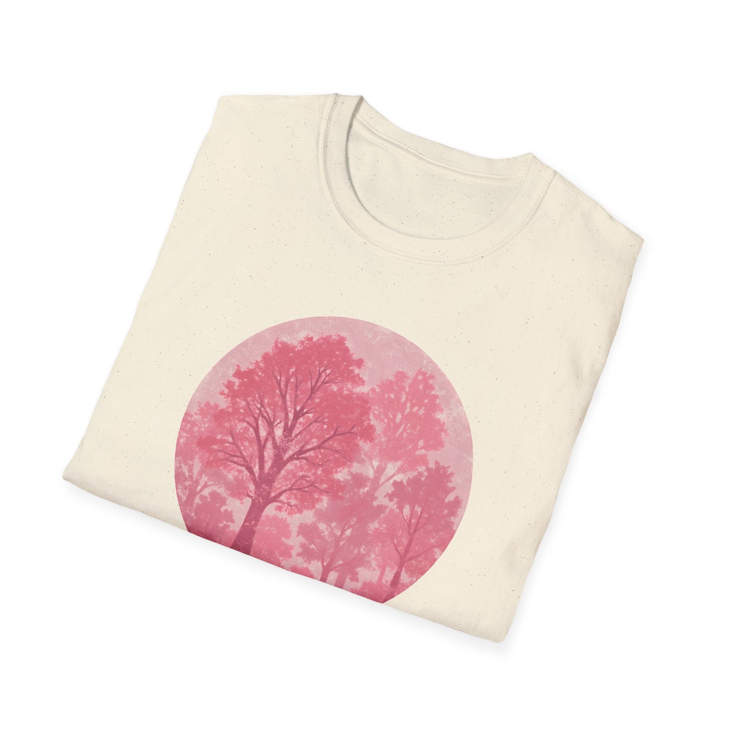 Forest Oil Painting Pinkscale
