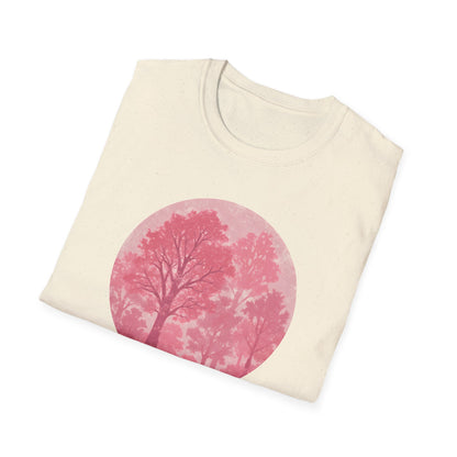 Forest Oil Painting Pinkscale