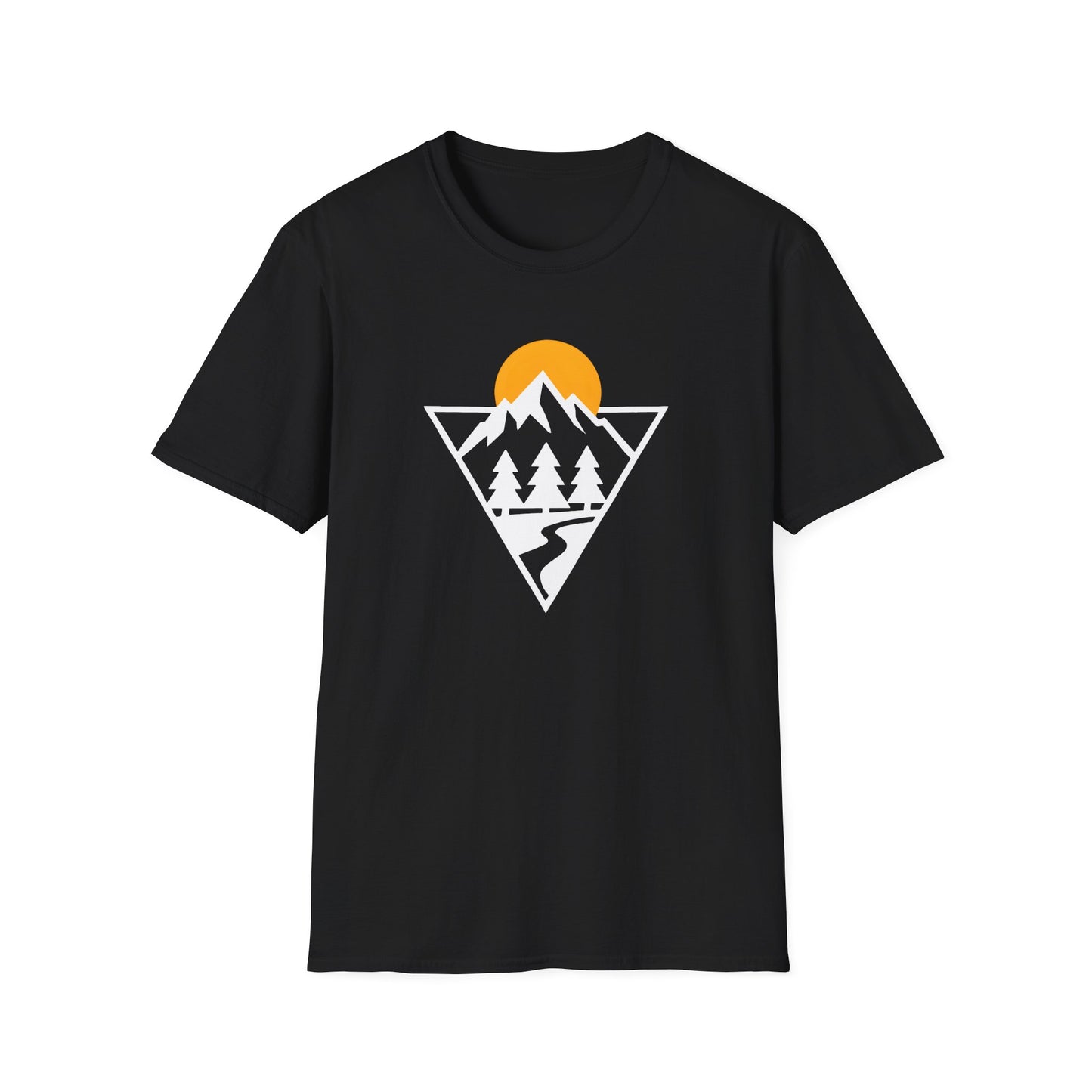 Minimalist Diamond Mountain Valley T-shirt