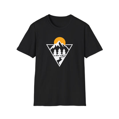 Minimalist Diamond Mountain Valley T-shirt