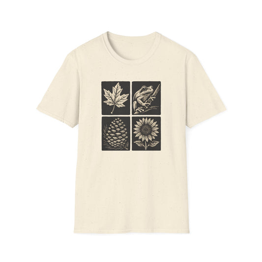Woodland Magic Flora and Fauna T-shirt