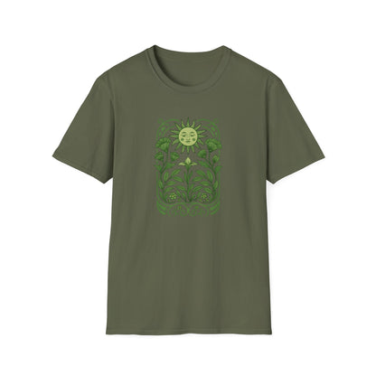 Serene Green Sunflower T-shirt