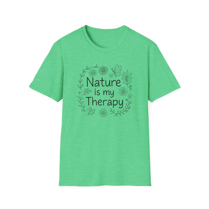 Nature Is My Therapy Minimalist T-shirt