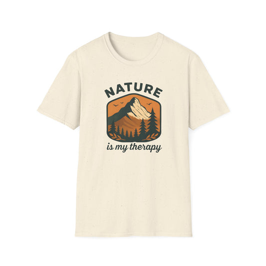 Nature Is My Therapy Landscape T-shirt