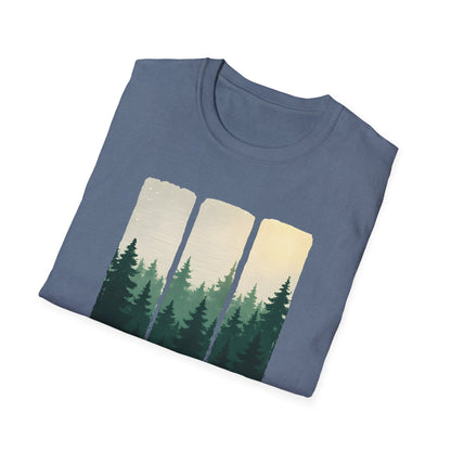 Sunlit Forest Brushstrokes