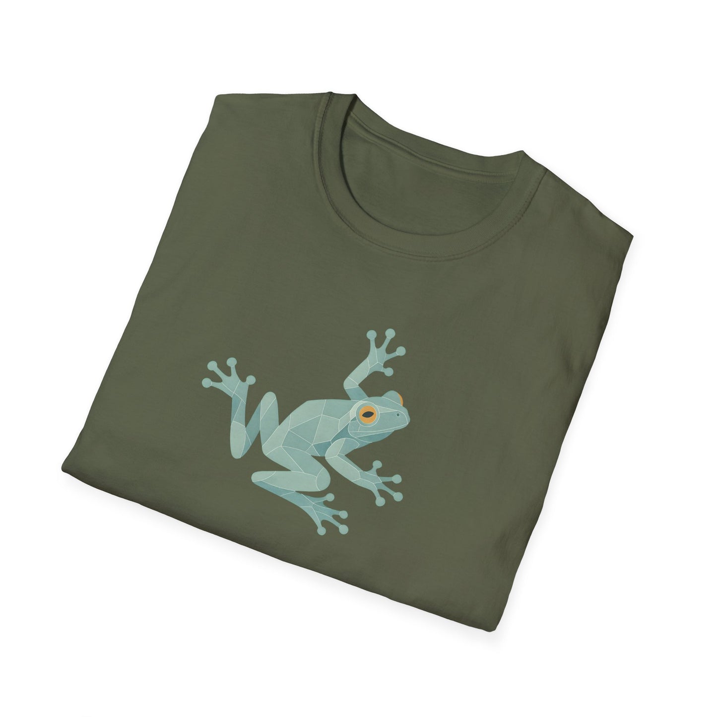 Geometric Frog Front and Back