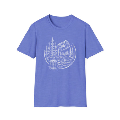 Whitescale Mountain River Escape T-shirt