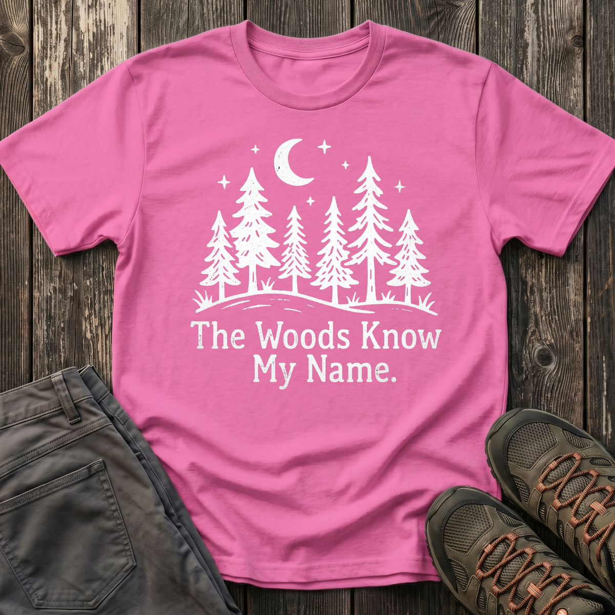 The Woods Know My Name T-shirt