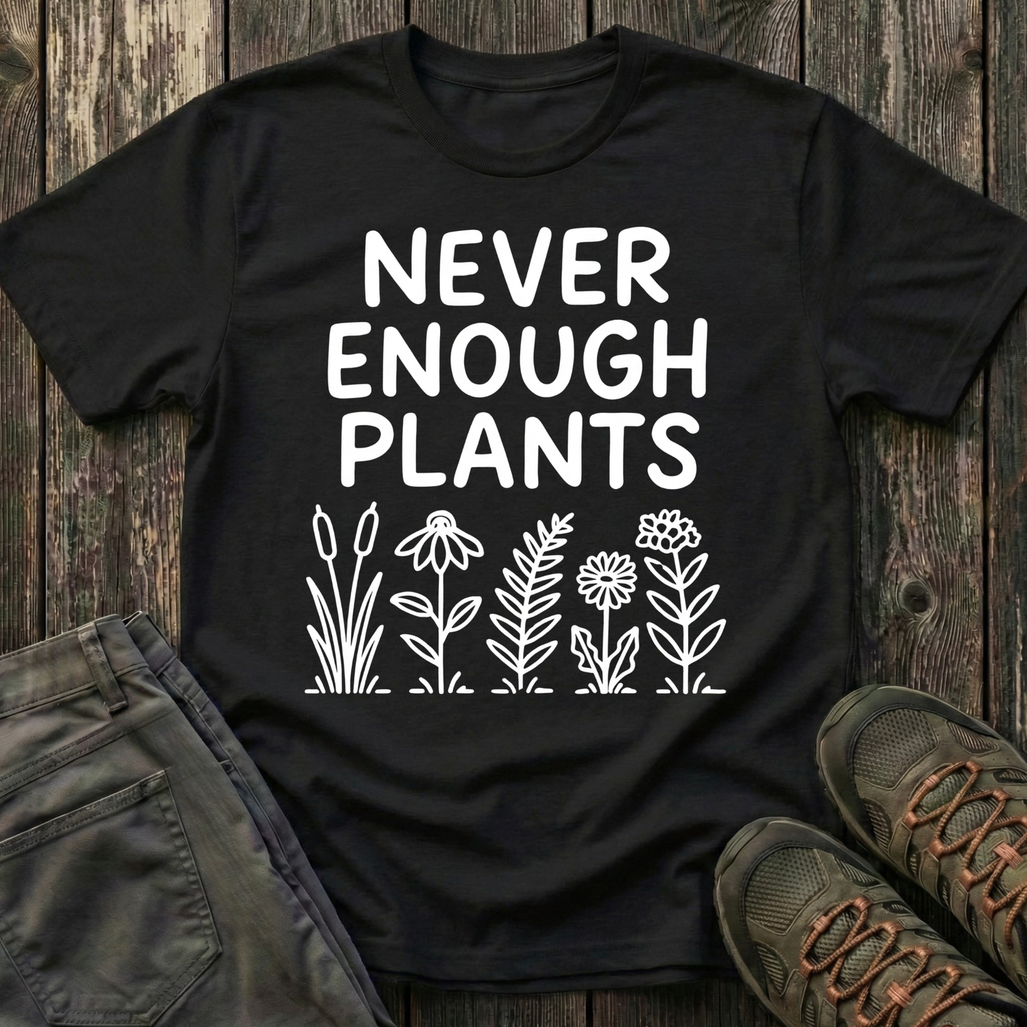 Never Enough Plants T-shirt