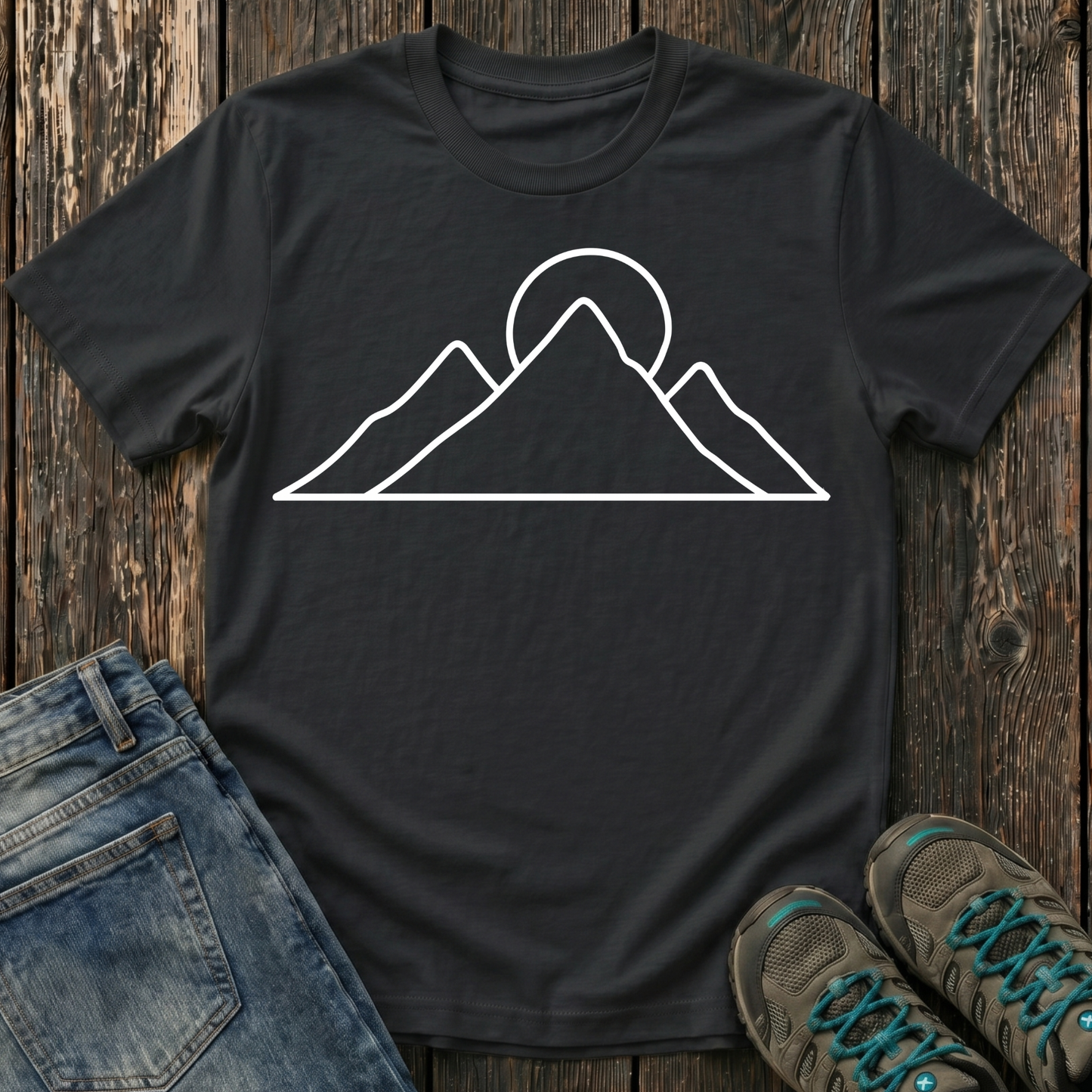 Children's Simple Sunrise T-shirt