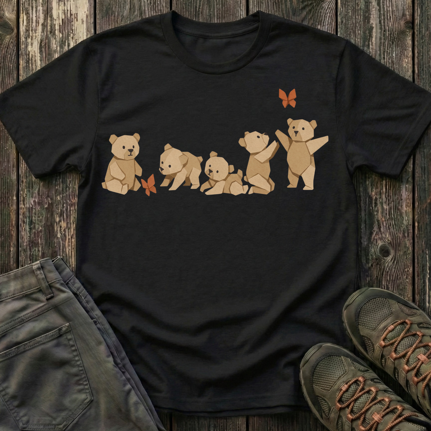 Origami Bears T-shirt