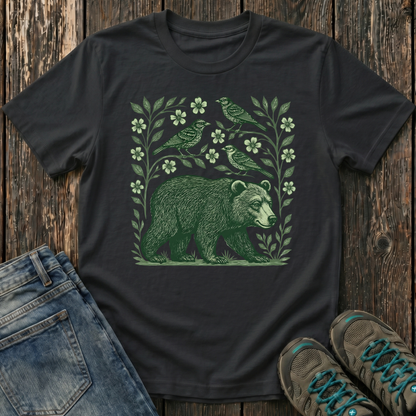 Children's Forest Bear And Friends T-shirt