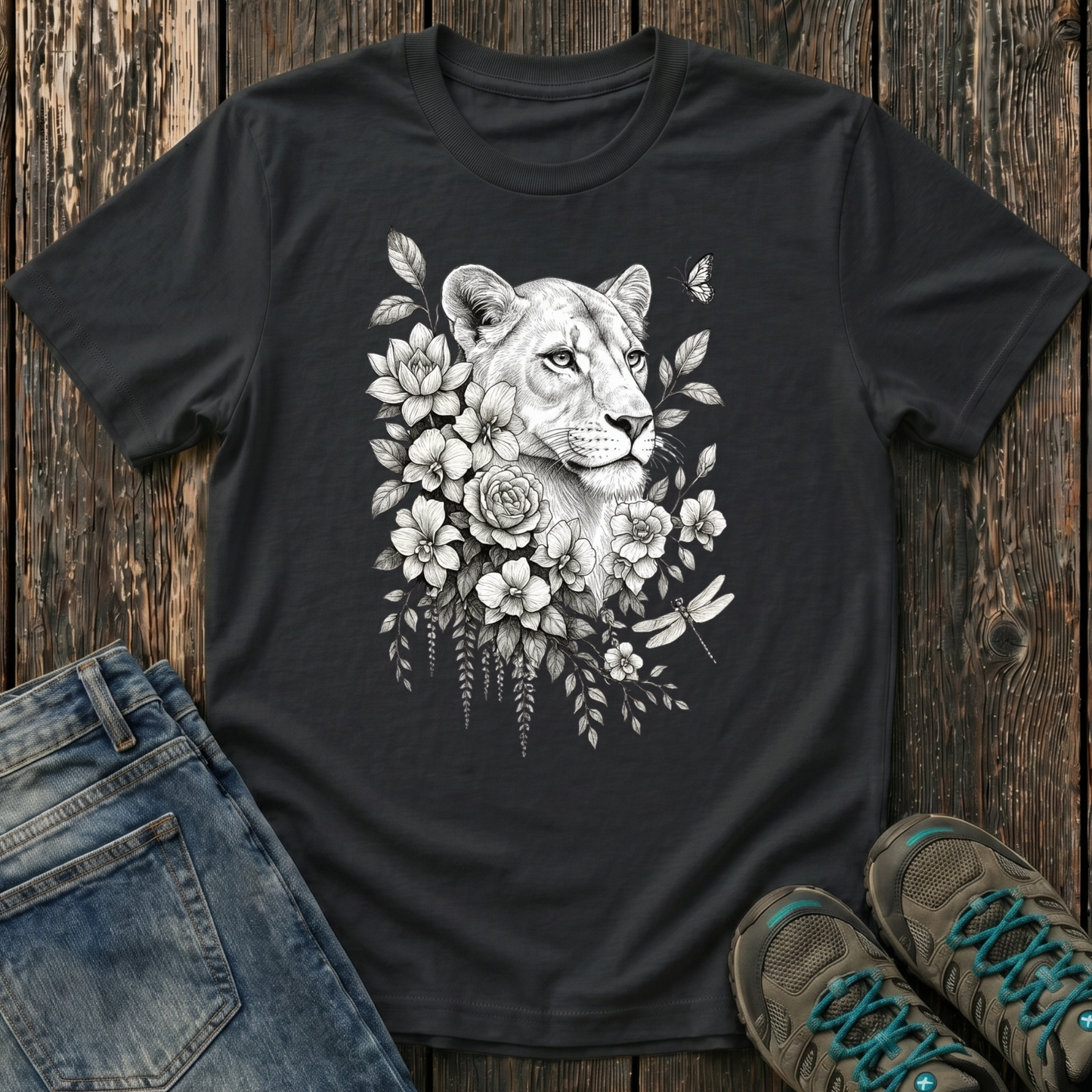 Children's Majestic Lioness T-shirt