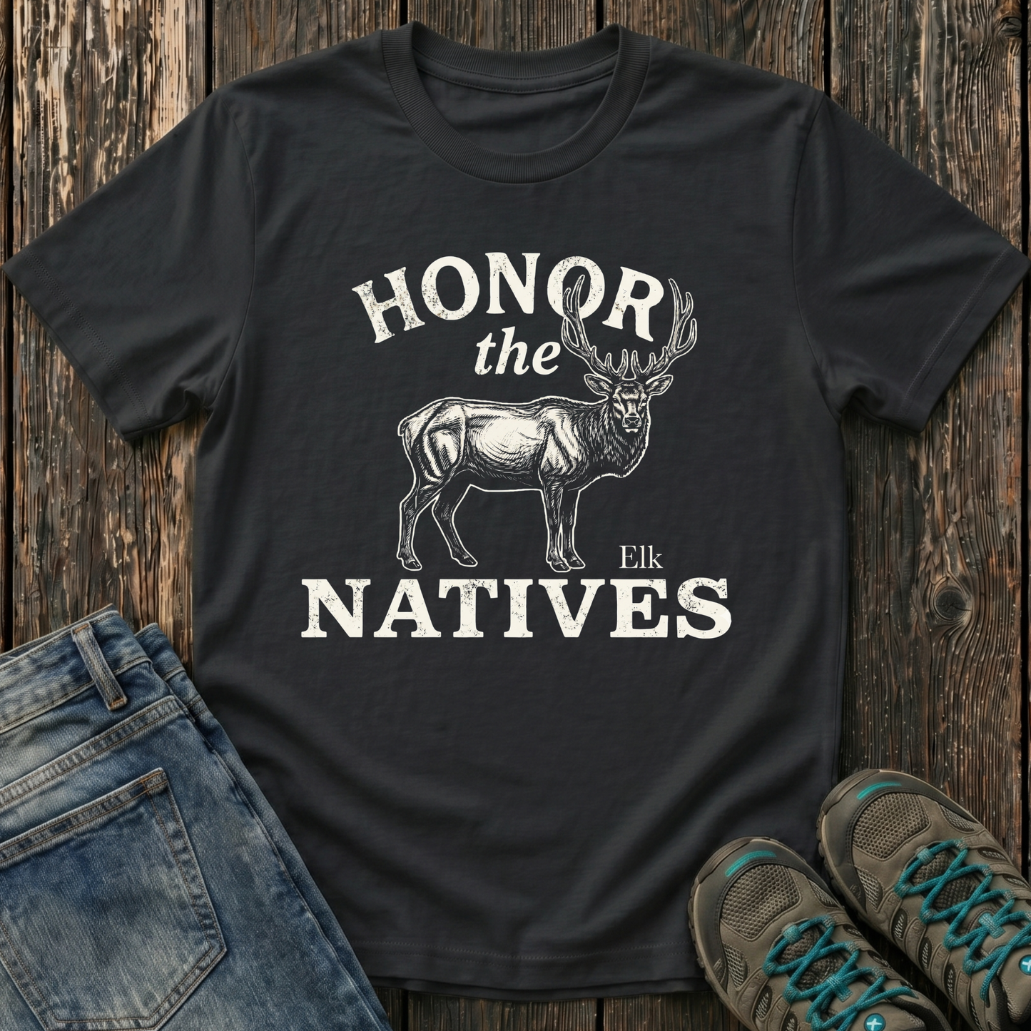 Children's Honor The Natives Elk T-shirt