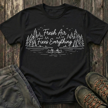 Fresh Air Fixes Everything T-shirt
